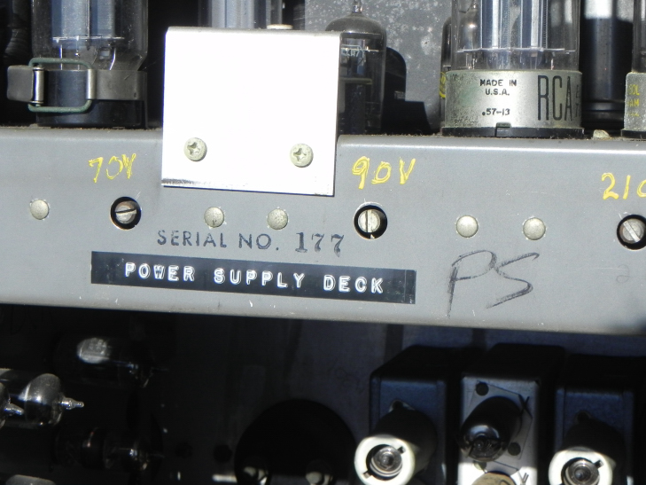 HP 524A Counter Serial Number